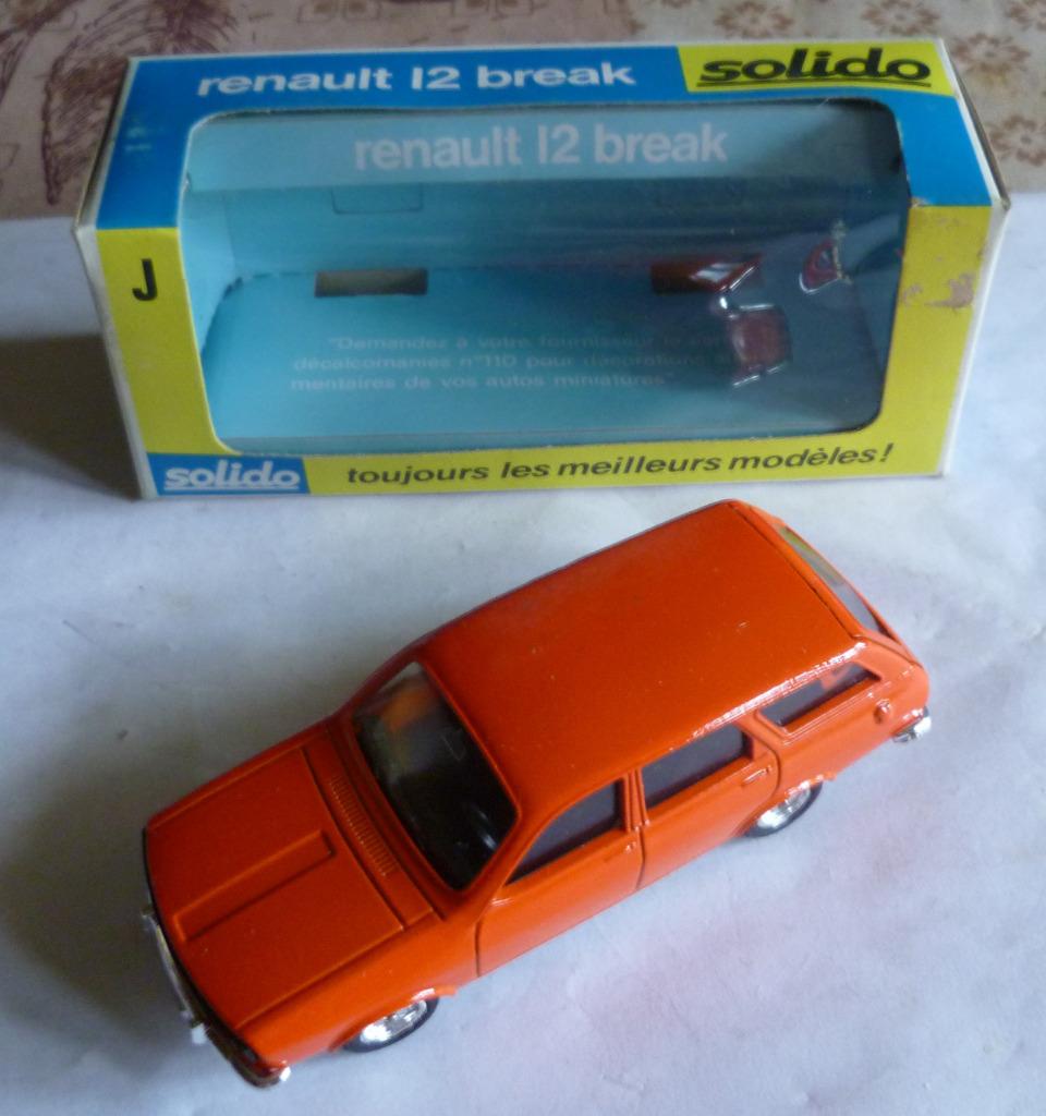 Solido Renault 12 Break, Enlèvement ou Envoi, Comme neuf, Voiture, Solido