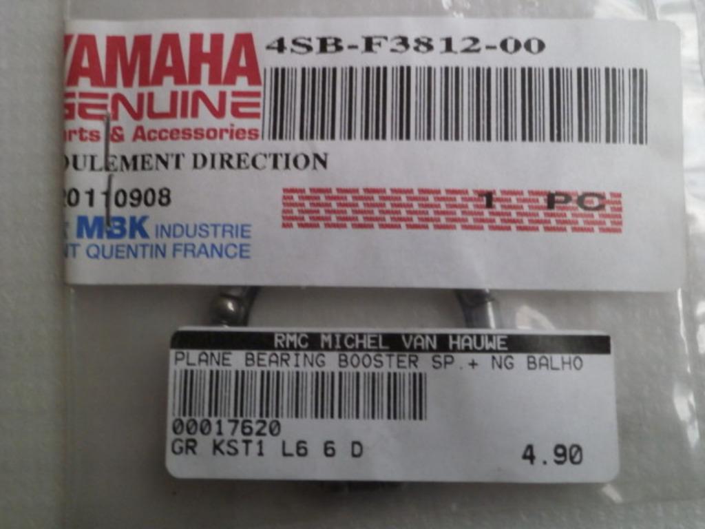 Kogellagers MBK Booster Yamaha BW’s, Enlèvement ou Envoi, Neuf