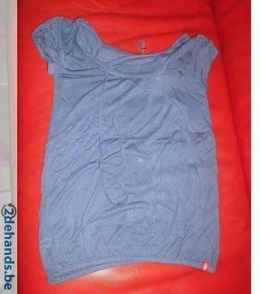 t-shirt dames small, Blauw, Ophalen of Verzenden, Korte mouw, Maat 36 (S)