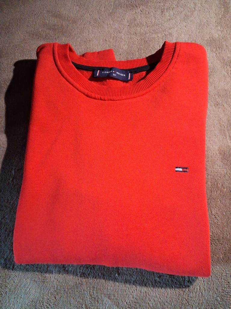 Tommy Hilfiger rode trui voor heren, Ophalen of Verzenden