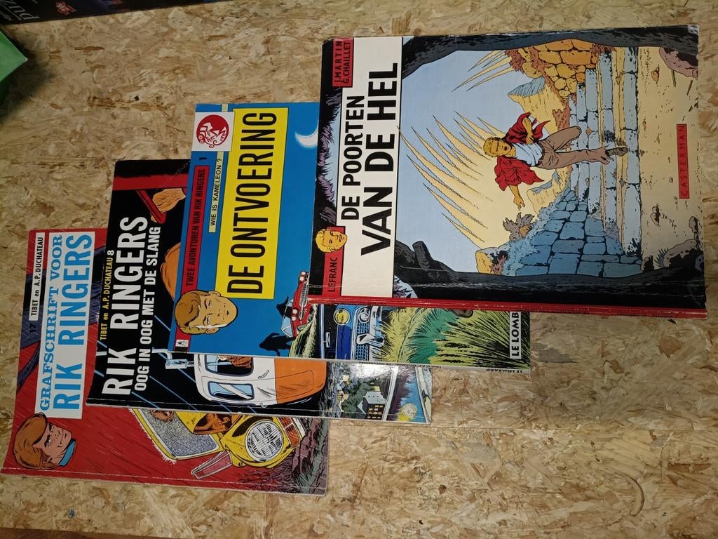Strip Rik Ringers en Lefranc, Ophalen of Verzenden, Zo goed als nieuw