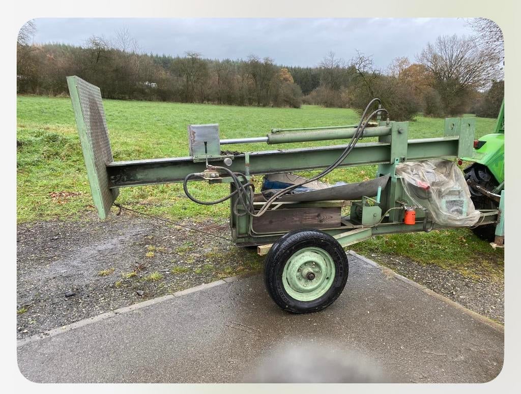 Hydraulische splitter, Ophalen, Gebruikt