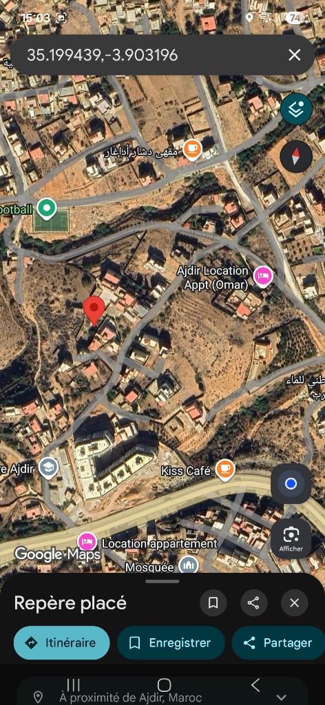 Terrain à vendre Ajdir Al hoceima, Immo, Bruxelles, 500 tot 1000 m²