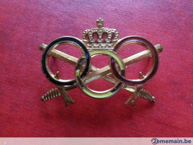 Insigne Militaire: "BELGE". Vintage., Ophalen of Verzenden