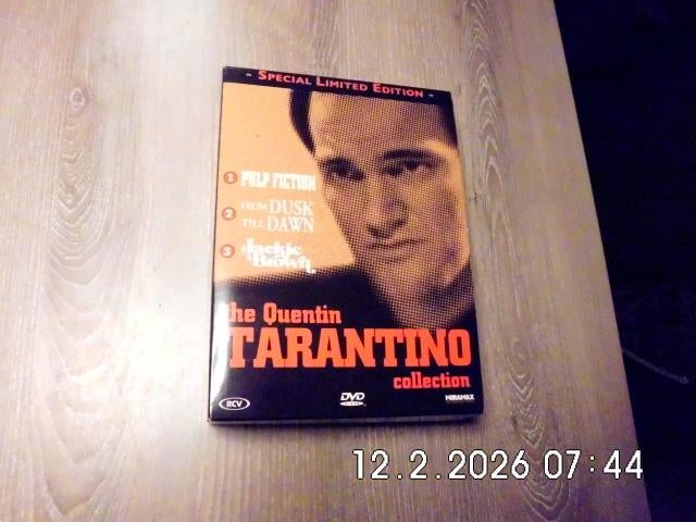 THE QUENTIN TARANTINO COLLECTION  3 DVD'S, Cd's en Dvd's, Ophalen, Vanaf 16 jaar, Boxset, Actiethriller
