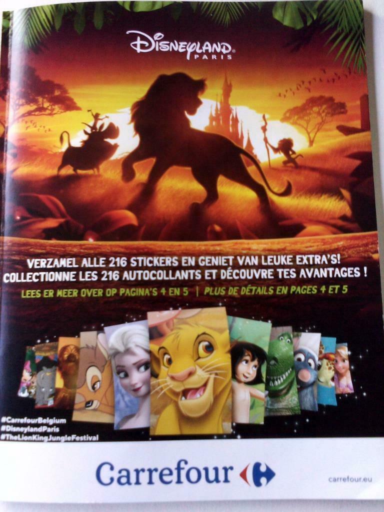 DISNEY Stickers Carrefour. Totaalprijs 9,00 €, Verzamelen, Ophalen of Verzenden, Overige figuren, Nieuw, Overige typen