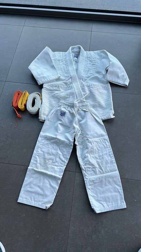 Judo broek+vest (8/9 jaar), Ophalen, Zo goed als nieuw, Judo