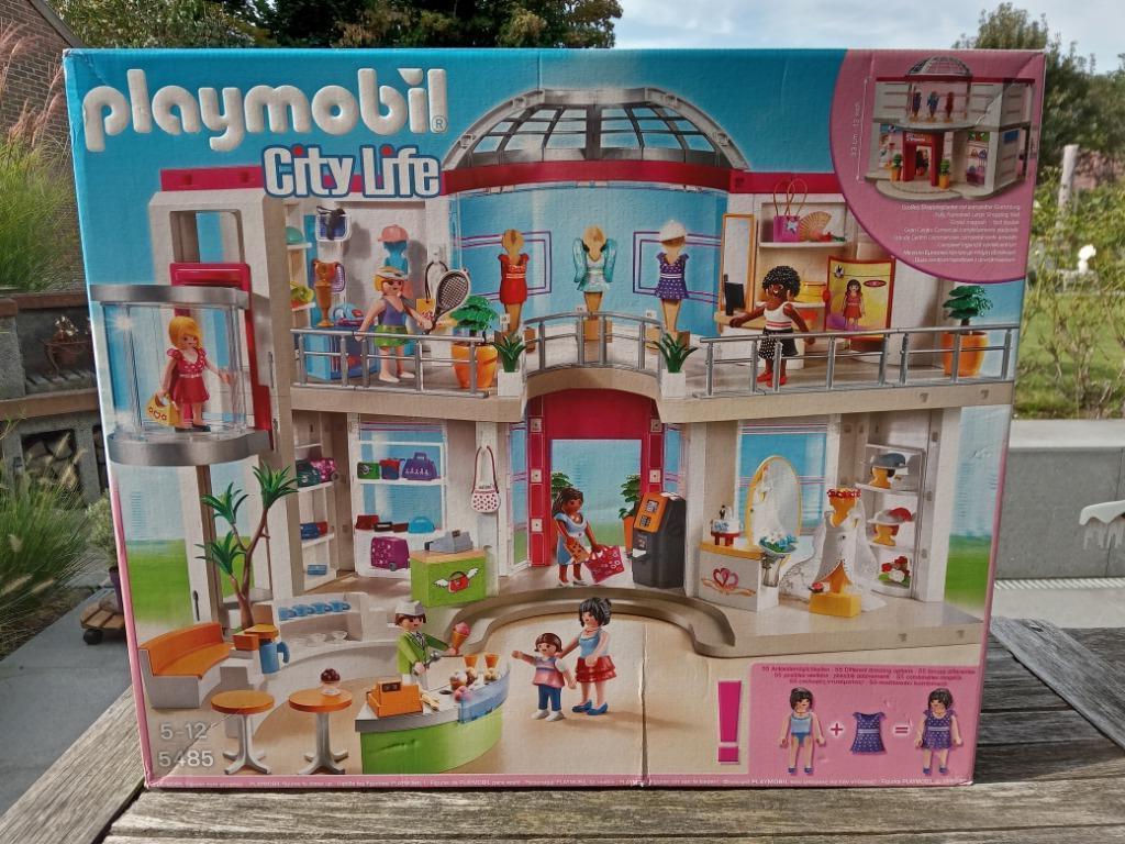 Playmobil City Life 5485 winkelcentrum, Kinderen en Baby's, Speelgoed | Playmobil, Ophalen, Zo goed als nieuw