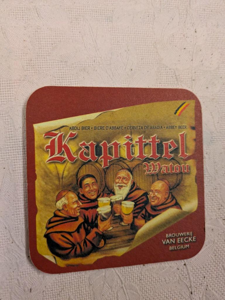 Watou - kapittel, Verzamelen, Ophalen of Verzenden, Zo goed als nieuw, Viltje(s)