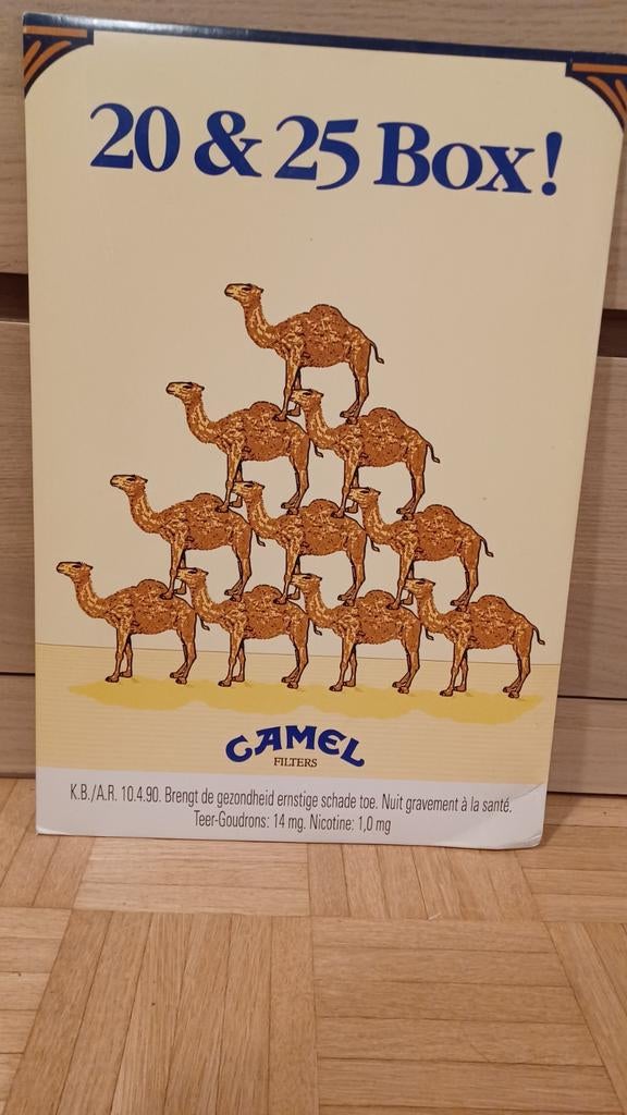 Poster cadre Camel, Enlèvement ou Envoi, Utilisé