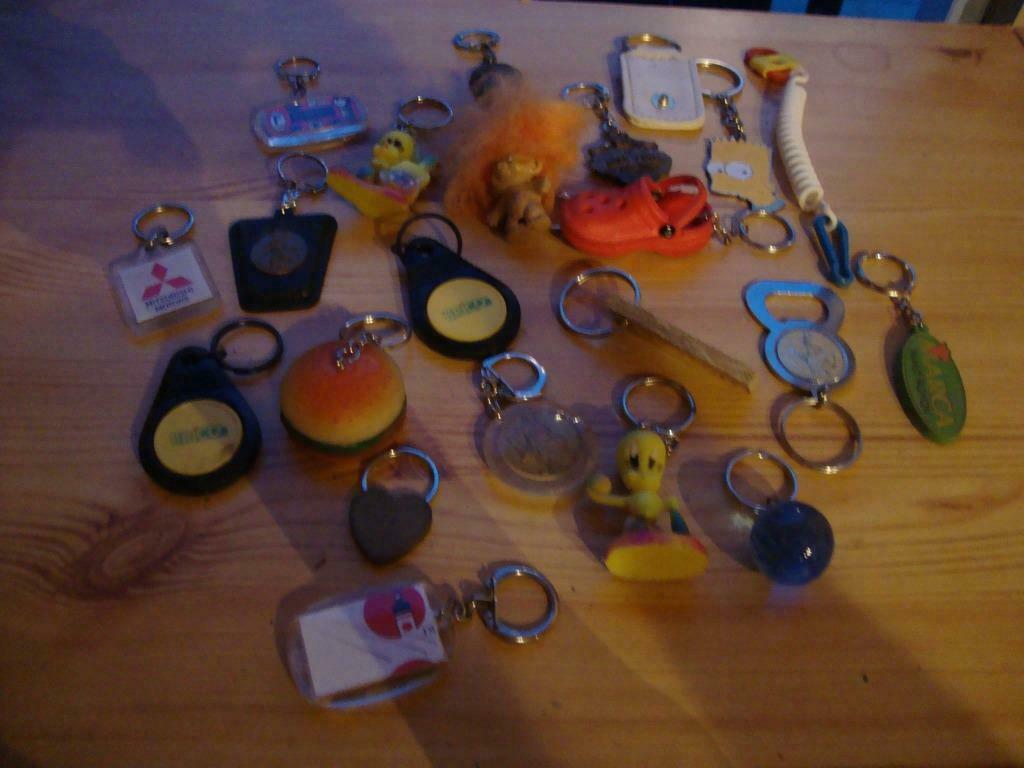 Set sleutelhangers, Ophalen of Verzenden