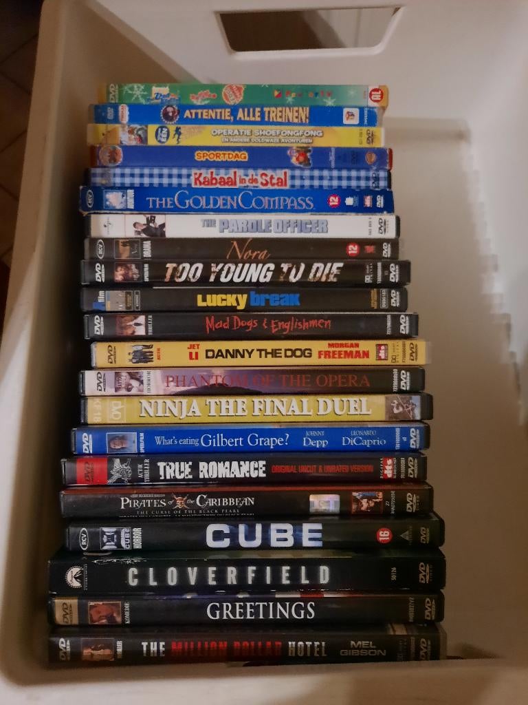 21 Dvd´s, Cd's en Dvd's, Ophalen, Gebruikt, Film