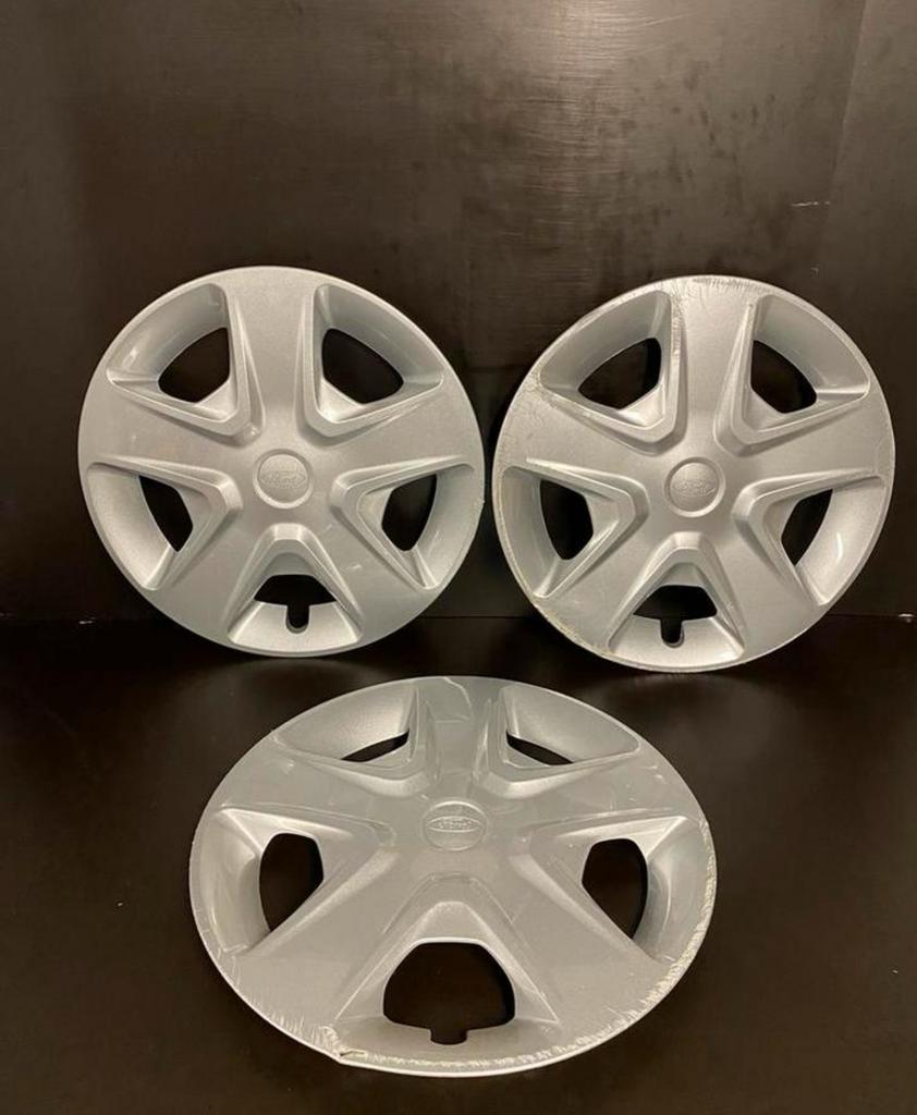 3 originele Ford fiesta focus mondeo galaxy 16" wieldoppen, Auto diversen, Wieldoppen, Gebruikt, Ophalen of Verzenden