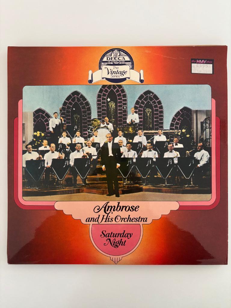 2 X LP Ambrose & His Orchestra – Saturday Night 1977, 12 pouces, Enlèvement ou Envoi, Avant 1940, Comme neuf