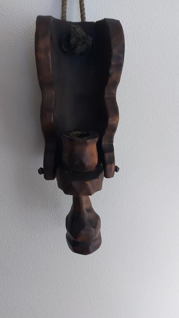Wandkandelaar.handwerk., Ophalen