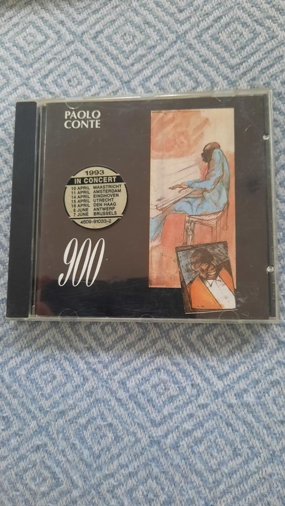 PAOLO CONTE 900 (CD), Ophalen of Verzenden, Zo goed als nieuw