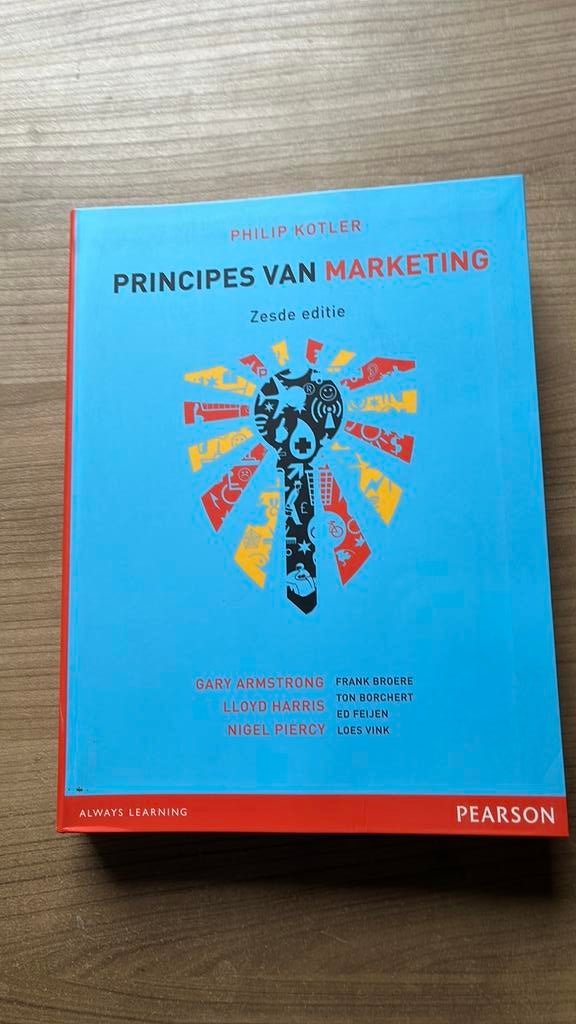 Principes van Marketing, Boeken, Philip Kotler; Gary Armstrong, Verzenden, Zo goed als nieuw, Economie en Marketing