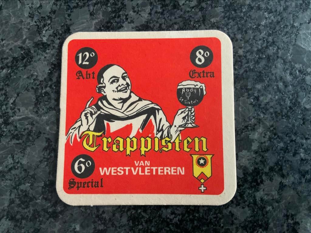 Bierkaartje Trappisten van Westvleteren, Verzamelen, Ophalen of Verzenden, Zo goed als nieuw