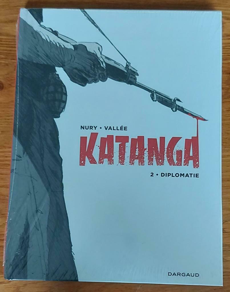 Katanga 2 Diplomatie Canal BD Nury et Vallée, Une BD, Enlèvement ou Envoi, Neuf, Nury et Vallée