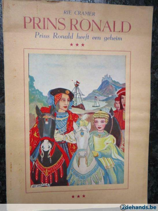prins ronald rie cramer, Boeken, Ophalen of Verzenden, Gelezen