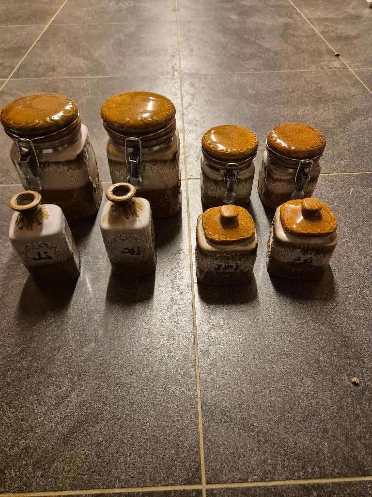 Kruiden potjes, Ophalen, Zo goed als nieuw, Porselein, Overige typen