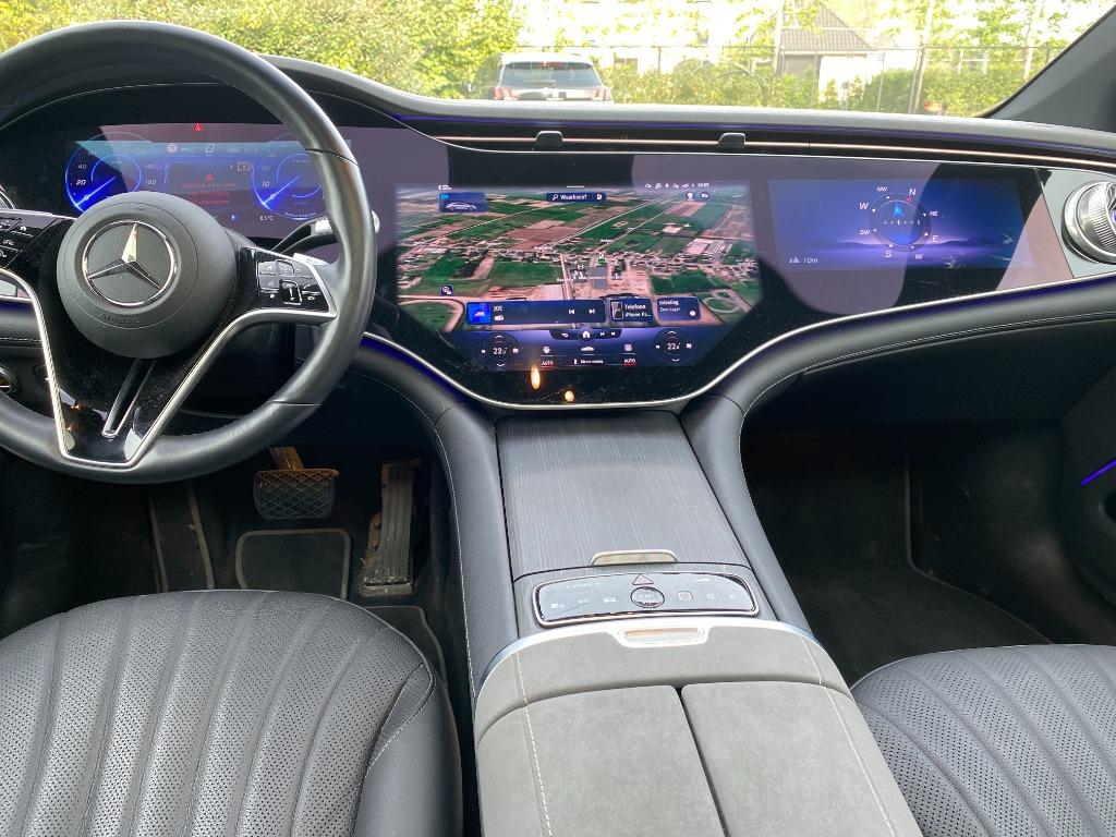 Mercedes-Benz EQS 450+ Launch Edition met MBUX (BTW-Wagen), Auto's, Mercedes-Benz, Bedrijf, Te koop, EQS, ABS, Adaptieve lichten