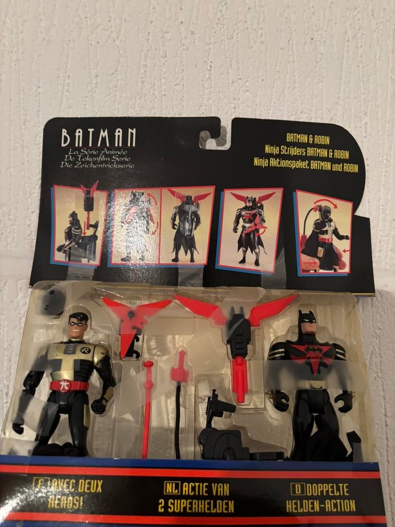 "Batman & Robin Ninja Power Pack", Enlèvement, Utilisé
