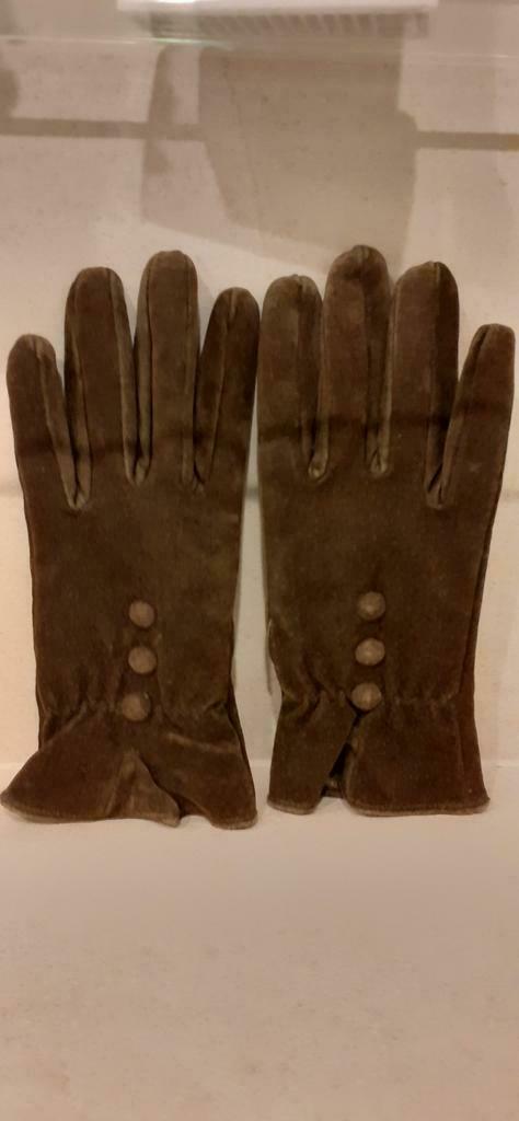 Gants élégants en daim, Enlèvement ou Envoi, Comme neuf, Gants