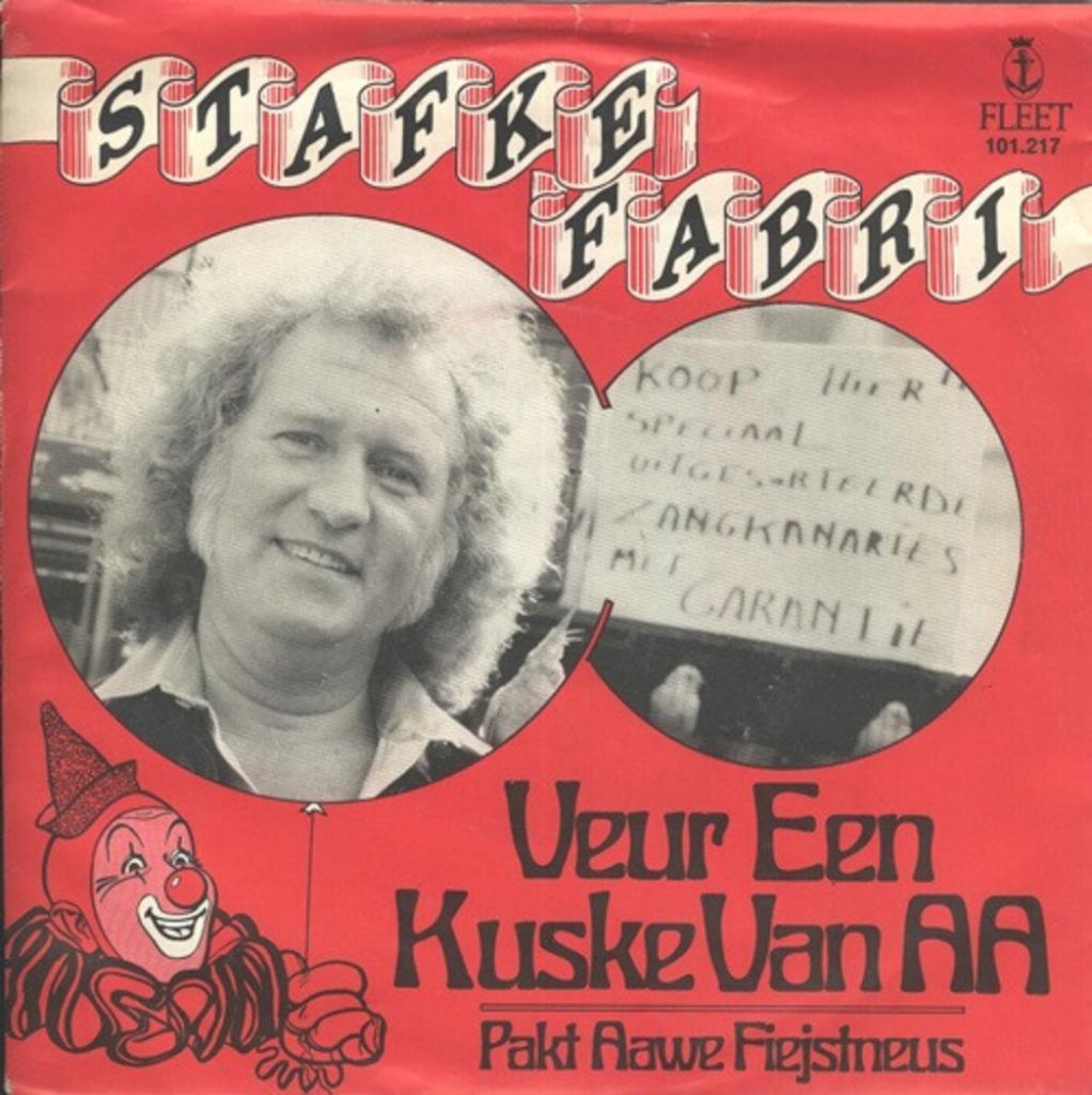 Stafke Fabri – Veur Een Kuske Van Aa, 7 inch, Single, Ophalen of Verzenden, Zo goed als nieuw