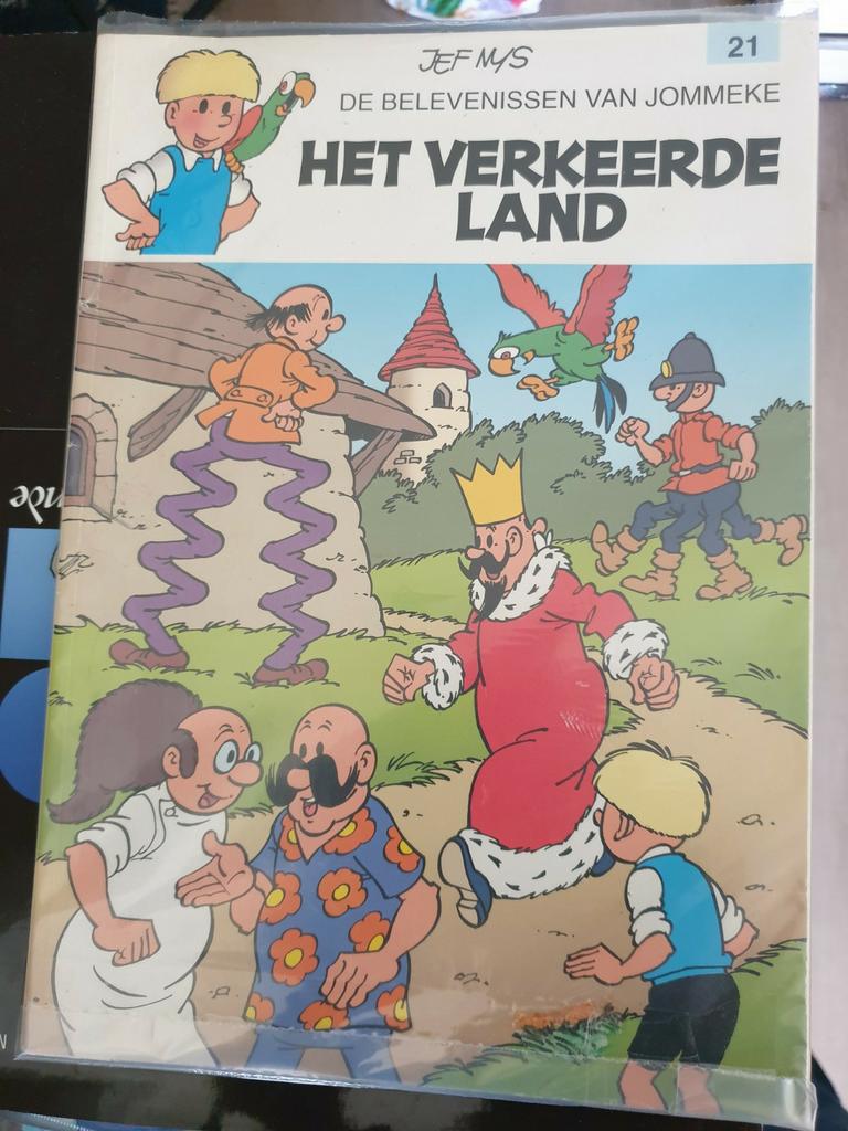 NR 21 DE BELEVENISSEN VAN JOMMEKE, HET VERKEERDE LAND., Enlèvement ou Envoi, Comme neuf
