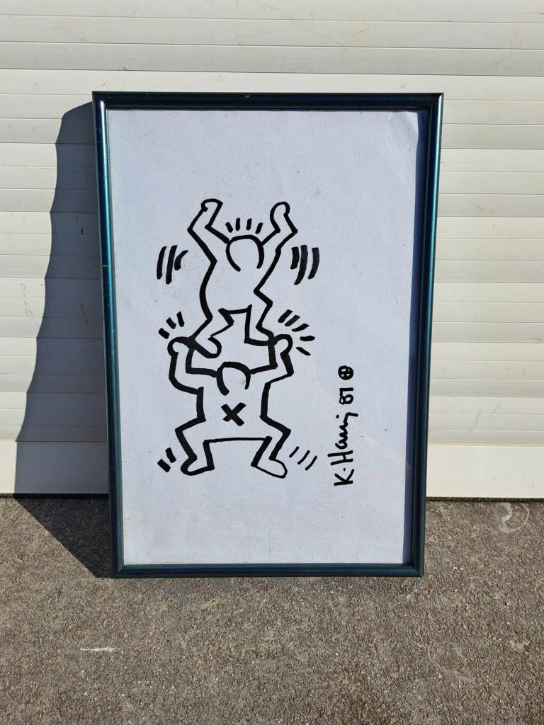 dessin signe keith haring, Ophalen of Verzenden
