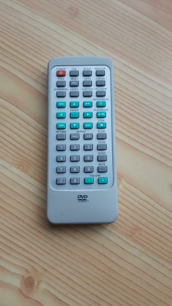 AFSTANDSBEDIENING DVD LCD SETUP MONITOR, Ophalen of Verzenden, Gebruikt, Origineel, Tv