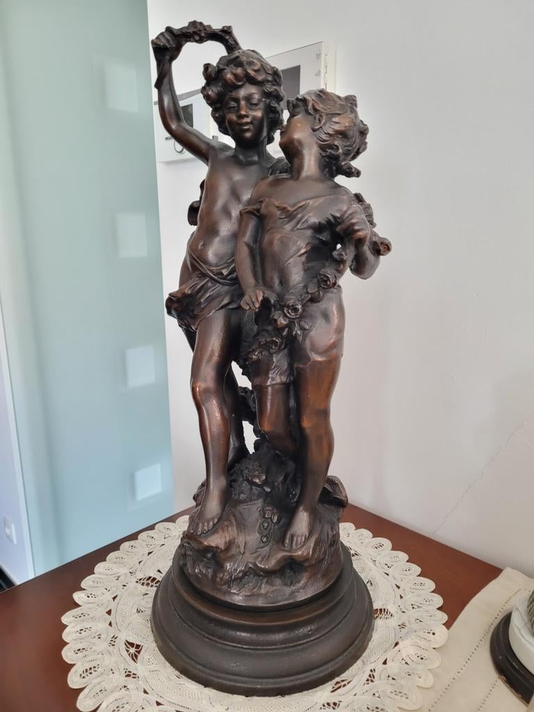 Bronzen beeld, Ophalen