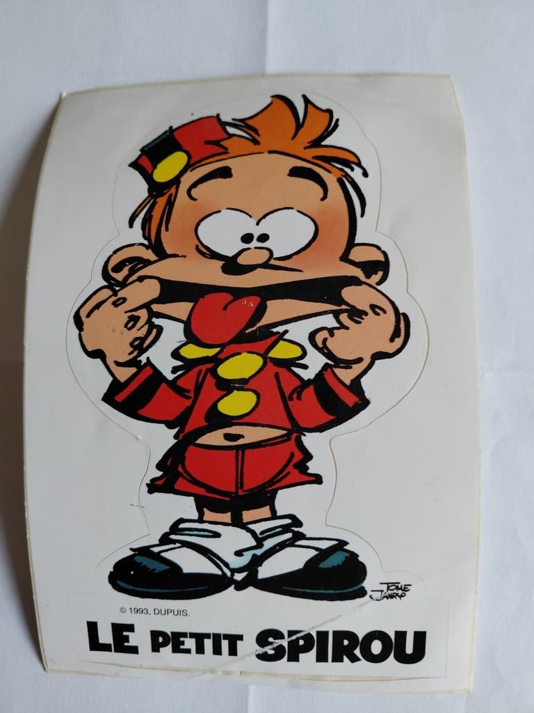 Le petit Spirou autocollant, Collections, Enlèvement ou Envoi