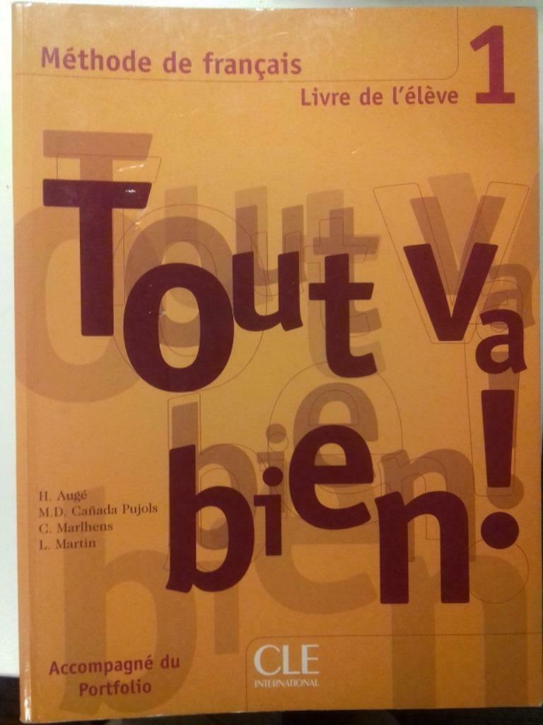 Méthode de français (niveau A1) "Tout va bien!", Enlèvement ou Envoi, Augé et al., Comme neuf, Non-fiction