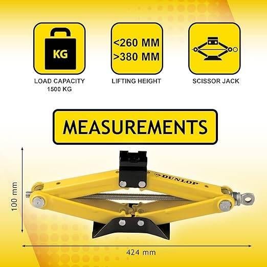 Cric à ciseaux jusqu'à 1500 kg | LIVRAISON GRATUITE, Autos : Divers, Prises, Neuf, -, -, Prise de ciseaux