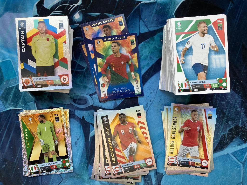 UEFA Euro 2024. Match Attax (Topps) kaarten, Enlèvement ou Envoi, Comme neuf, Plusieurs images