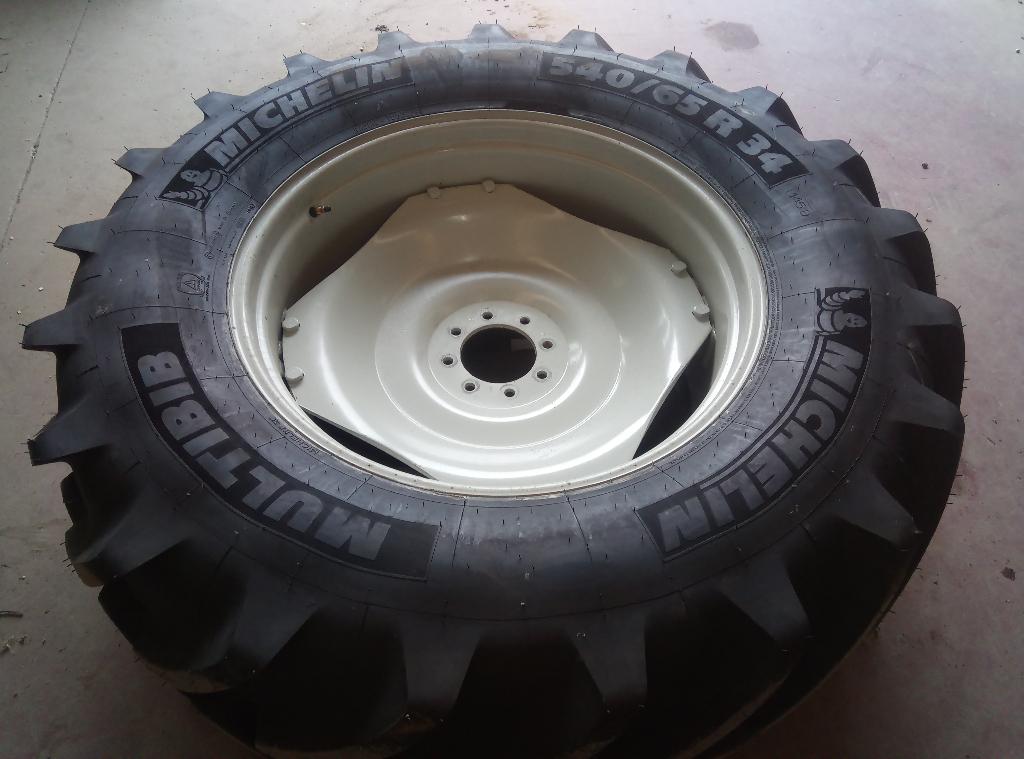 Michelin 540/65R34   440/65R24, Ophalen