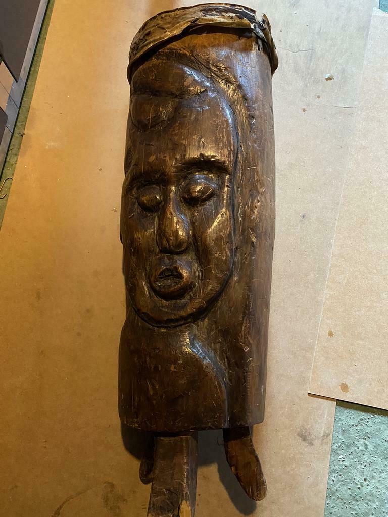 Authentieke Afrikaanse Tamtam, Antiek en Kunst, Ophalen of Verzenden