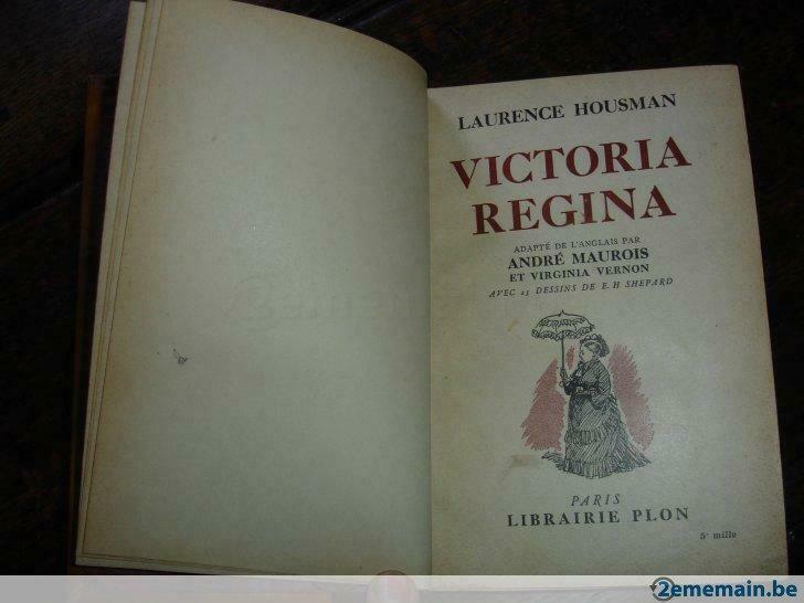 Housman: Victoria Regina avec 25 dessins de Shepard 1937, Antiek en Kunst, Ophalen