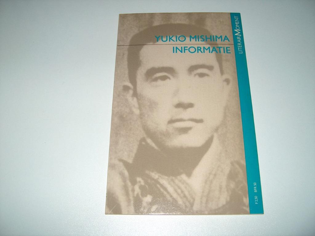 Yukio Mishima - Informatie ( Frans Boenders ), Boeken, Kunst en Cultuur, Ophalen of Verzenden, Zo goed als nieuw, Yukio Mishima
