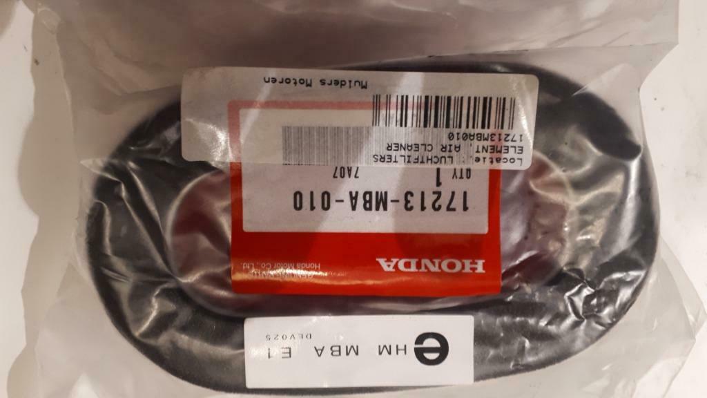 17213-MBA-010 Honda VT 750 C Shadow luchtfilter, Ophalen of Verzenden, Nieuw
