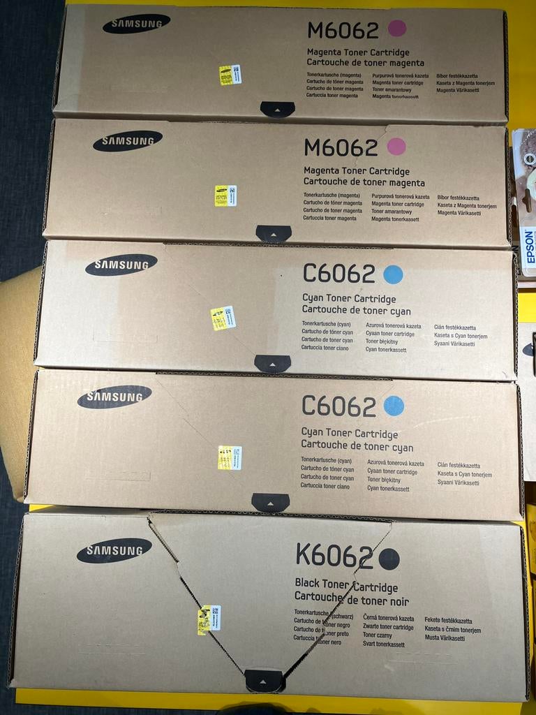Oude ongeopende toners en solid ink Xerox, Samsung, Ophalen, Nieuw, Toner