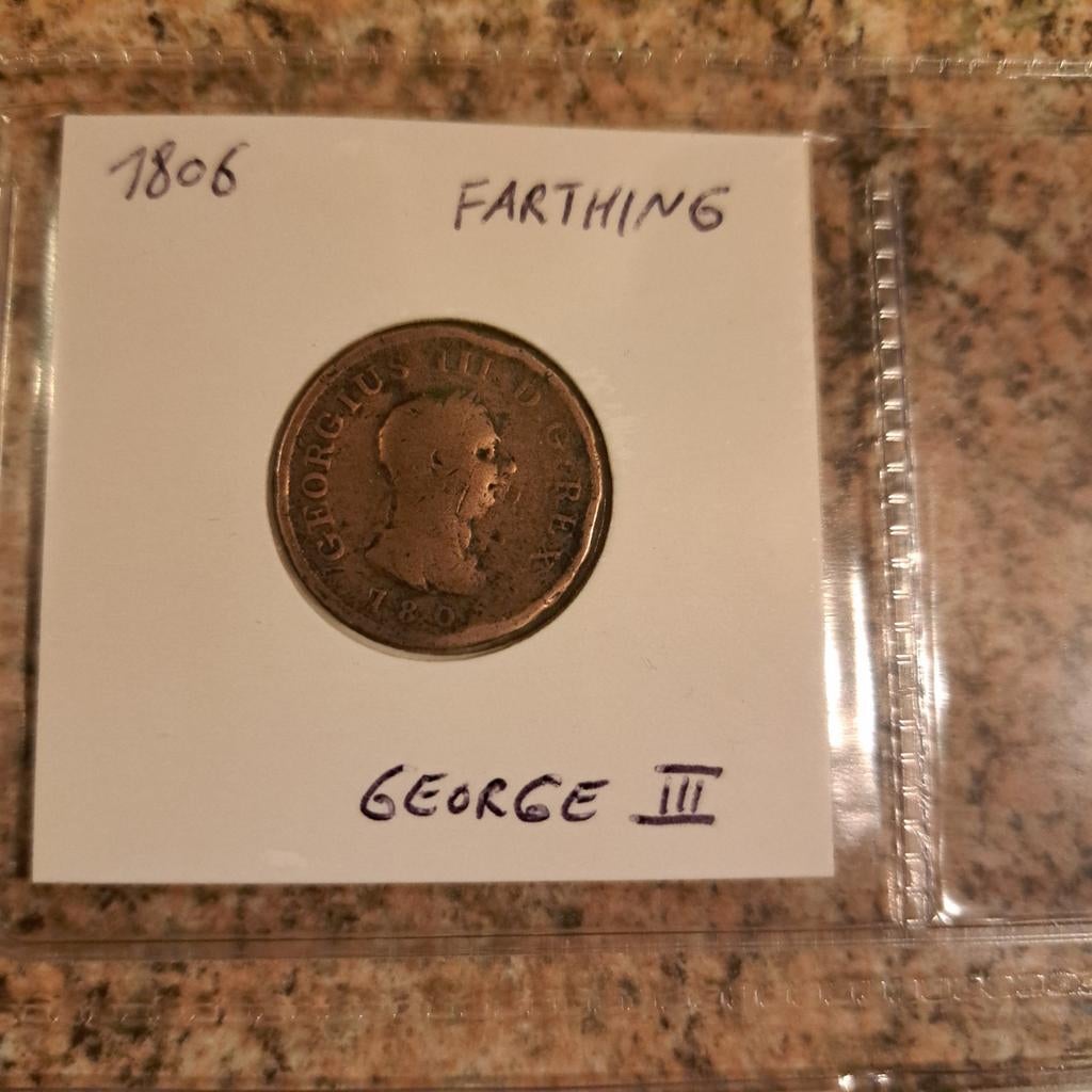 mooi lot 18 stuks Engelse 1 farthing munten verschillend, Ophalen
