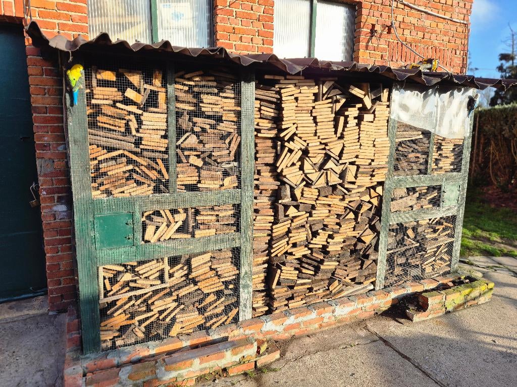 Eik brandhout + 3.5 kuub, 3 à 6 m³, Enlèvement, Chêne, Bûches