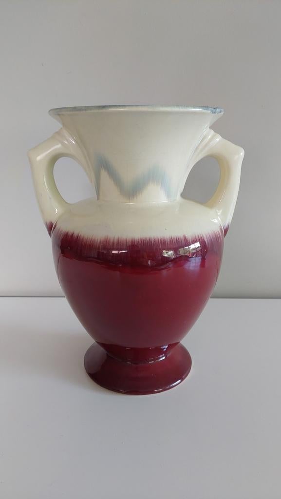 Vintage Duitse Amfora vaas - druipglazuur - model 532-24, Antiek en Kunst, Ophalen of Verzenden