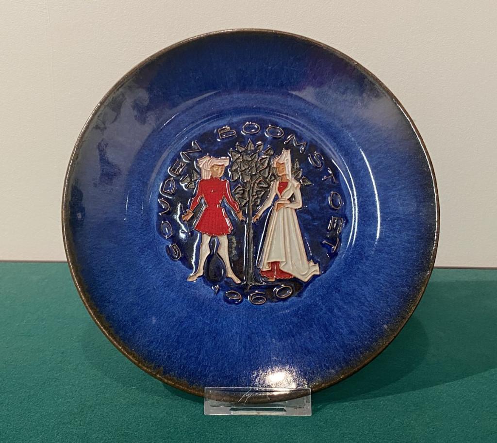 Amphore - Assiette Rogier Vandeweghe de 1960, Enlèvement ou Envoi