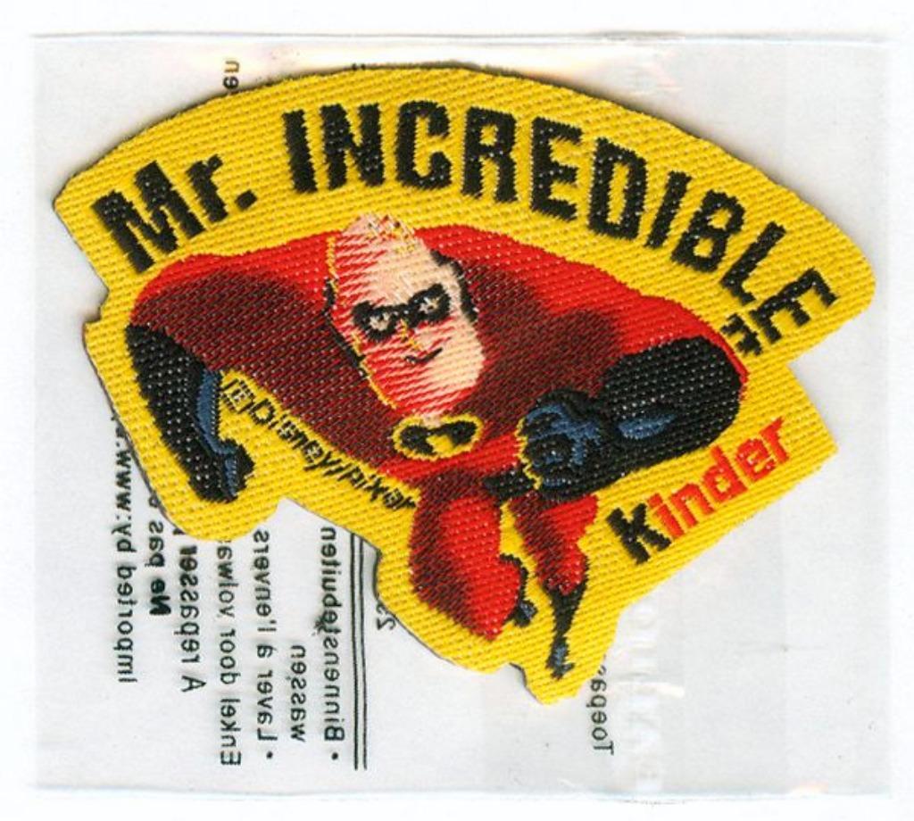 Kinder Chocolat België Tagtoos serie The Incredibles (1), Ophalen of Verzenden, Nieuw, Overige typen
