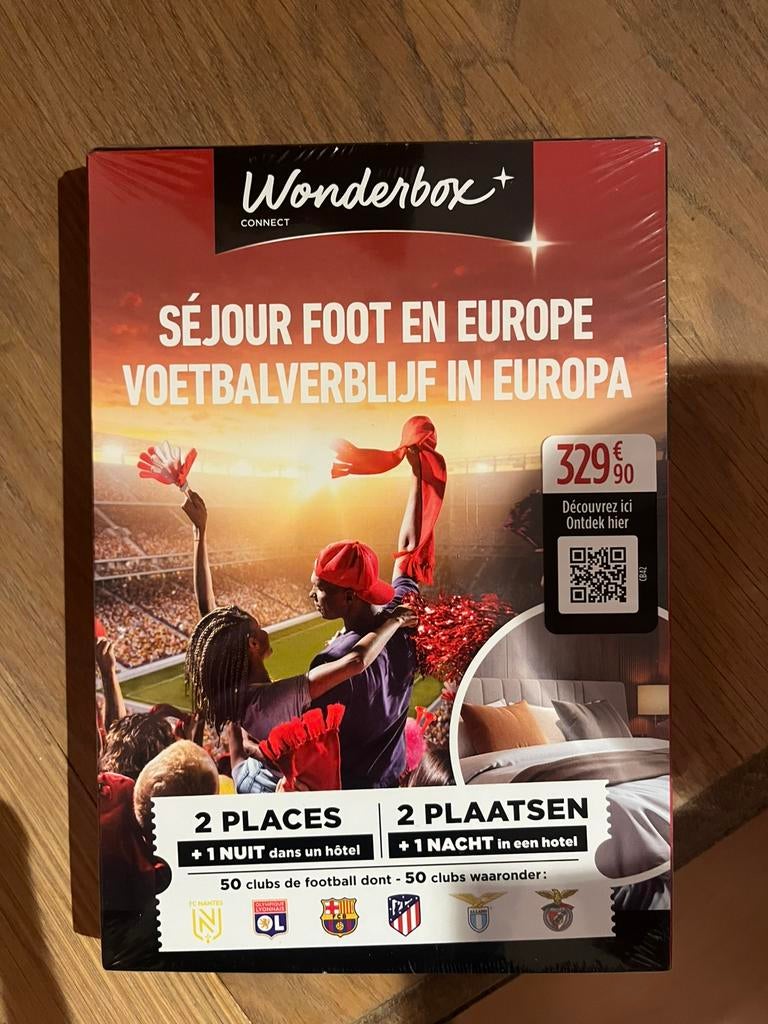 Wonderbox- Séjour foot en Europe