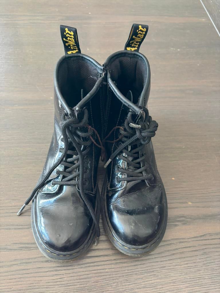 Zwarte Dr. Martens maat 35, Kinderen en Baby's, Ophalen of Verzenden, Gebruikt, Dr. Martens